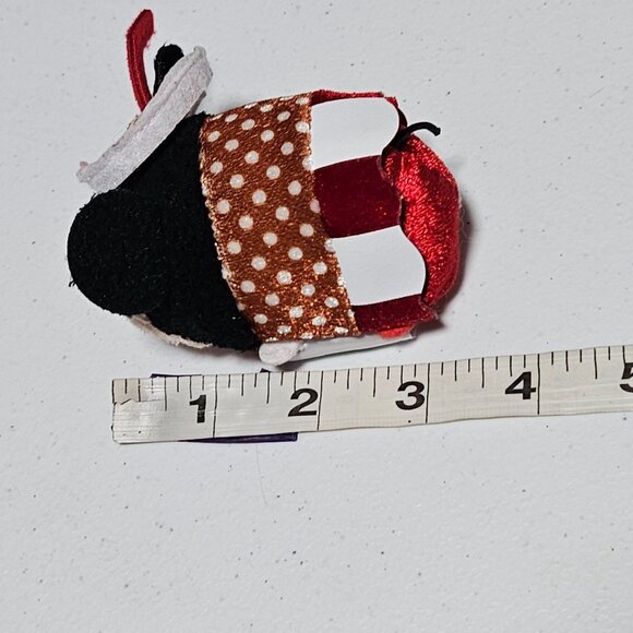 Disney Tsum Tsum Minnie Mouse 3 inch Mini Plush Soda Cup Straw Stuffed Animal - Picture 8 of 8